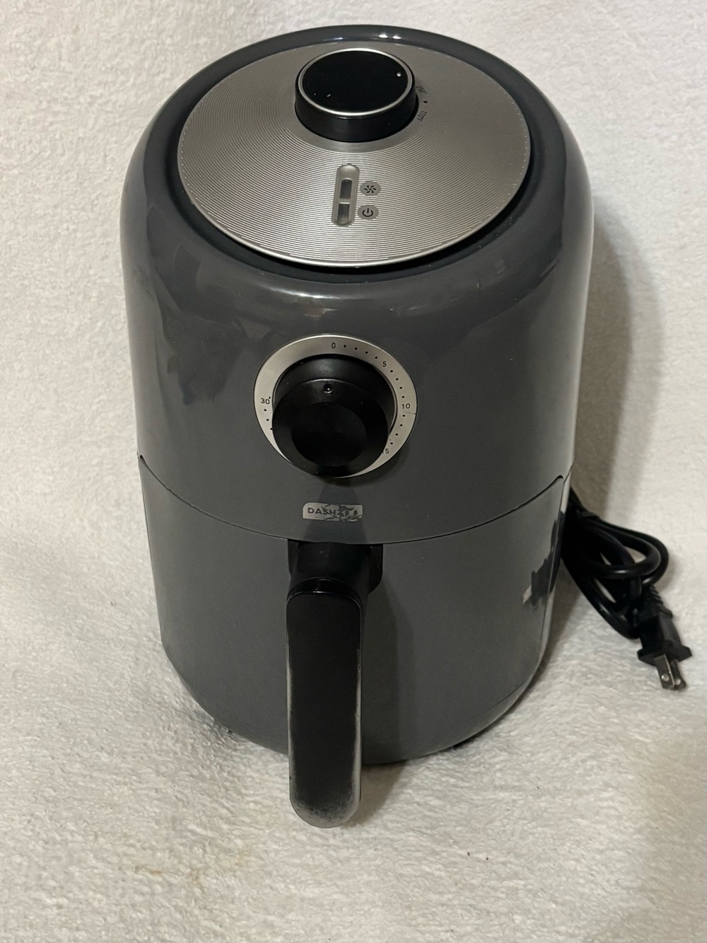 Ash Compact Grey Air Fryer - Grey